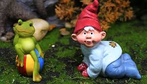 Baby Gnome Garden Statue Set