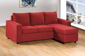 2068 red sectional sofa for