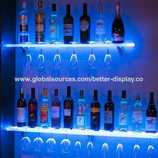 wine glass rack shelf