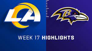 Los Angeles Rams vs. Baltimore Ravens ...