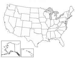 Us Blank Map With States Outlined Inspirationa Map Us State Borders