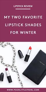 favorite lipstick shades for winter