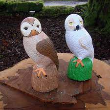 Animal Garden Ornament Barn Owl Garden