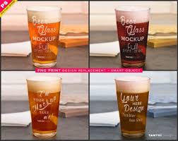 Beer Glass On Table Photo Print