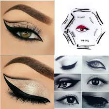 6in1 eyeliner stencil makeup guide