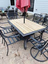 How To Salvage A Patio Table Missing