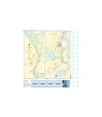 Noaa Chart 11498 St Johns River Lake Dexter To Lake Harney