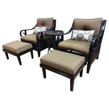 Interesting lowes rocking chairs for home furniture especially patio ideas. Pair Of Lazy Boy Patio Chairs Ottomans Side Table Set Design Plus Gallery