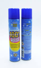 new 1001 cleaning mousse 350ml carpet