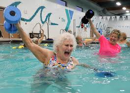 water exercises help older s