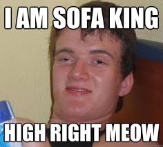 i am sofa king high right meow 10 guy