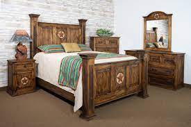 Oasis Medio Texas Rustic Bedroom Set