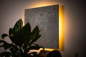 Concrete Lamp Art35 Plug In Wall Sconce