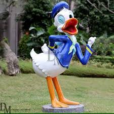 Fiberglass Donald Duck Garden Statue