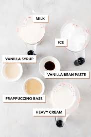 starbucks vanilla bean frappuccino