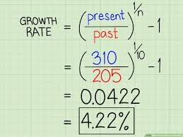 how to calculate growth rate 7 steps