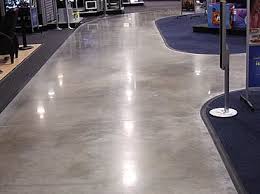 polishing existing concrete floors