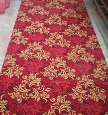 red floor printed carpet at rs 70