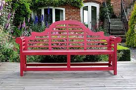 Painted Garden Benches A Perfect