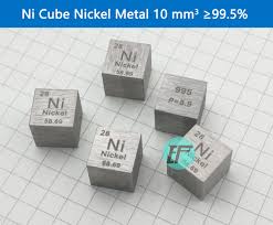 metal nickel ni cube 10 mm periodic