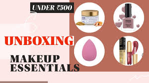 unboxing nykaa makeup essentials