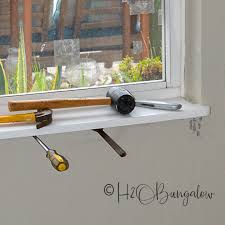 how to build a basic window sill