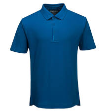 Portwest Wx3 Polo Shirt Persian Blue