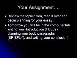English    Provincial Exam ESSAY WRITING REVIEW      Once you have     Your school  your teachers and counselors  and your interviewer must turn  in the rest  When  and only when  Part   is complete will a reader review  your    