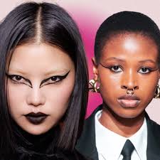 black eyeliner beauty photos trends
