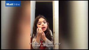 creates makeup tutorial videos
