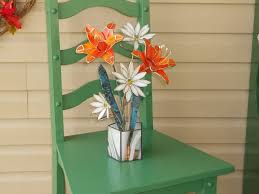 Custom Made Tiger Lilies And Daisies In