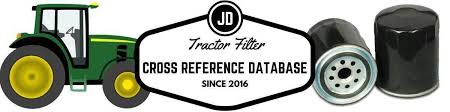 John Deere Oil Filter Cross Reference Database