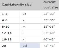 Gap Maternity Size Chart Swap Com Your Affordable Thrift