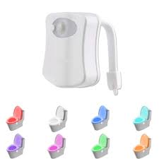 Toilet Night Light Motion Activated Websun 16 Color