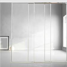 Glass Door White Frame White Slim Frame