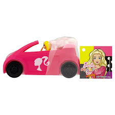 Barbie pink sports car 2009 rare seat stickers. Barbie Pink Sports Car Candy 12g Tesco Groceries