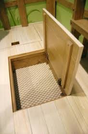 trap door under floor storage