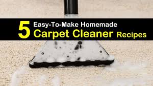 5 easy to make diy carpet cleaner recipes