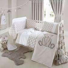 archie bear nursery cot bed duvet set