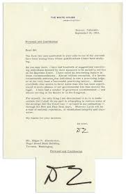 Item Detail Dwight Eisenhower 1953 Letter Signed Regarding His