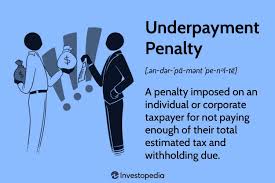 tax underpayment penalty what it is