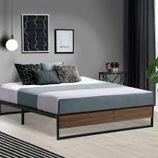 artiss metal bed frame double size