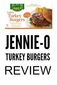 jennie o lean turkey burgers review
