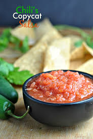 copycat chili s salsa weekly menu
