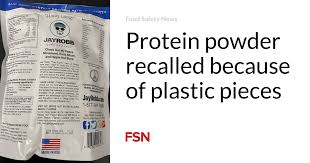 protein powder recalled because of