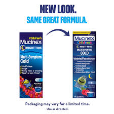 Childrens Mucinex Night Time Multi Symptom Cold Liquid