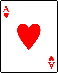 The rank for each card is determined by the number of pips on it, except on face cards. Hearts Suit Wikipedia