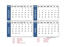 2020 calendar with canada holidays pdf