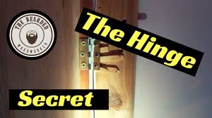 This diy hinge kit can be used to create doors or bookcases that will conceal a seldom used room, create a hidden safe room, or turn a door into a functional storage and display area. Hinges For The Hidden Passage Youtube