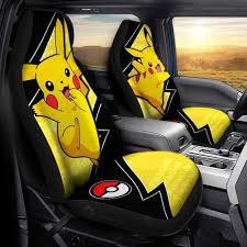 Pikachu Car Seat Covers Custom Anime